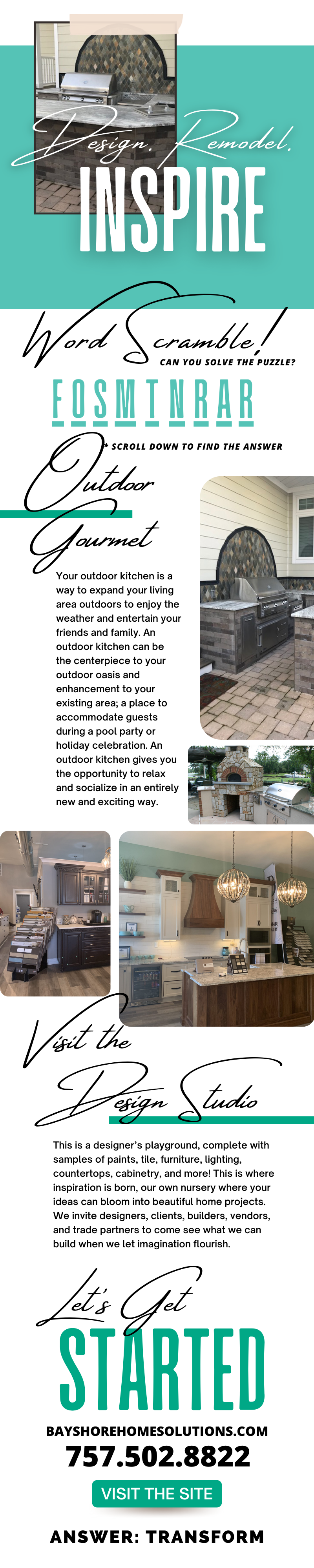 Bayshore Home Solutions Email Blast March 2022