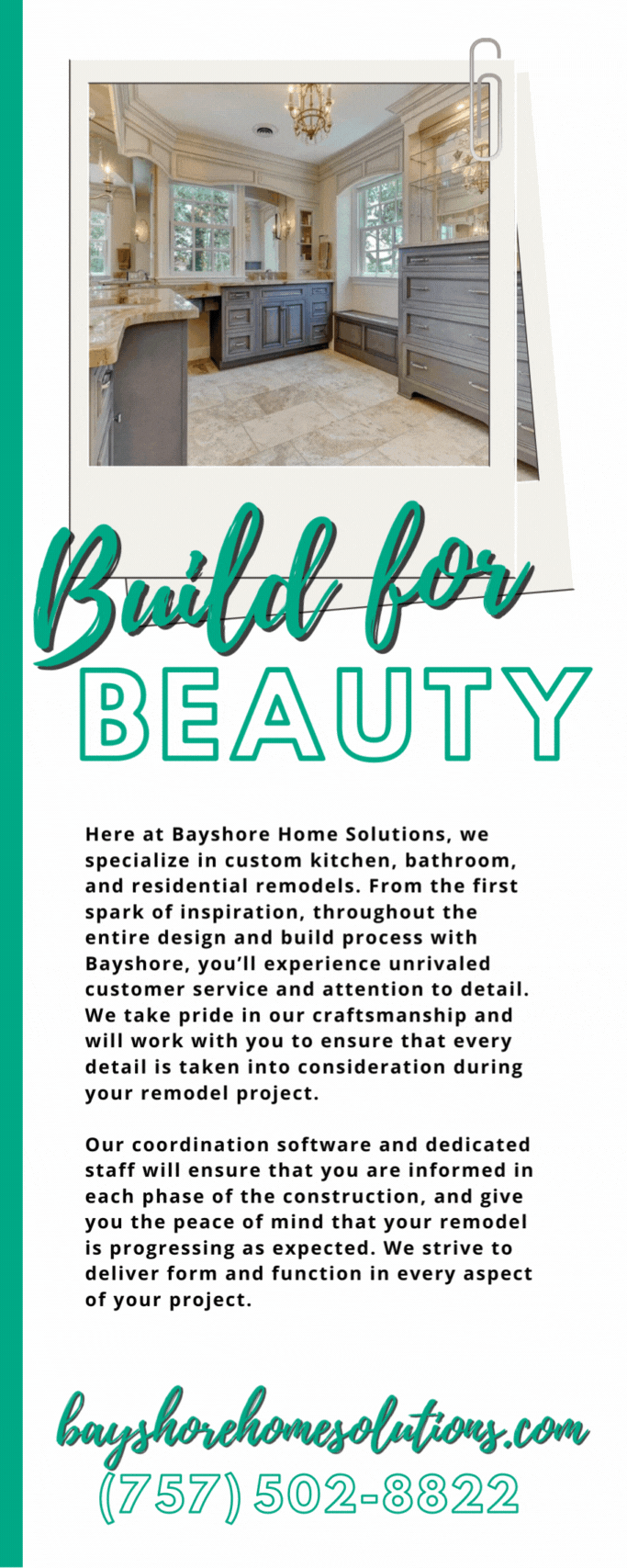Build for Beauty email blast